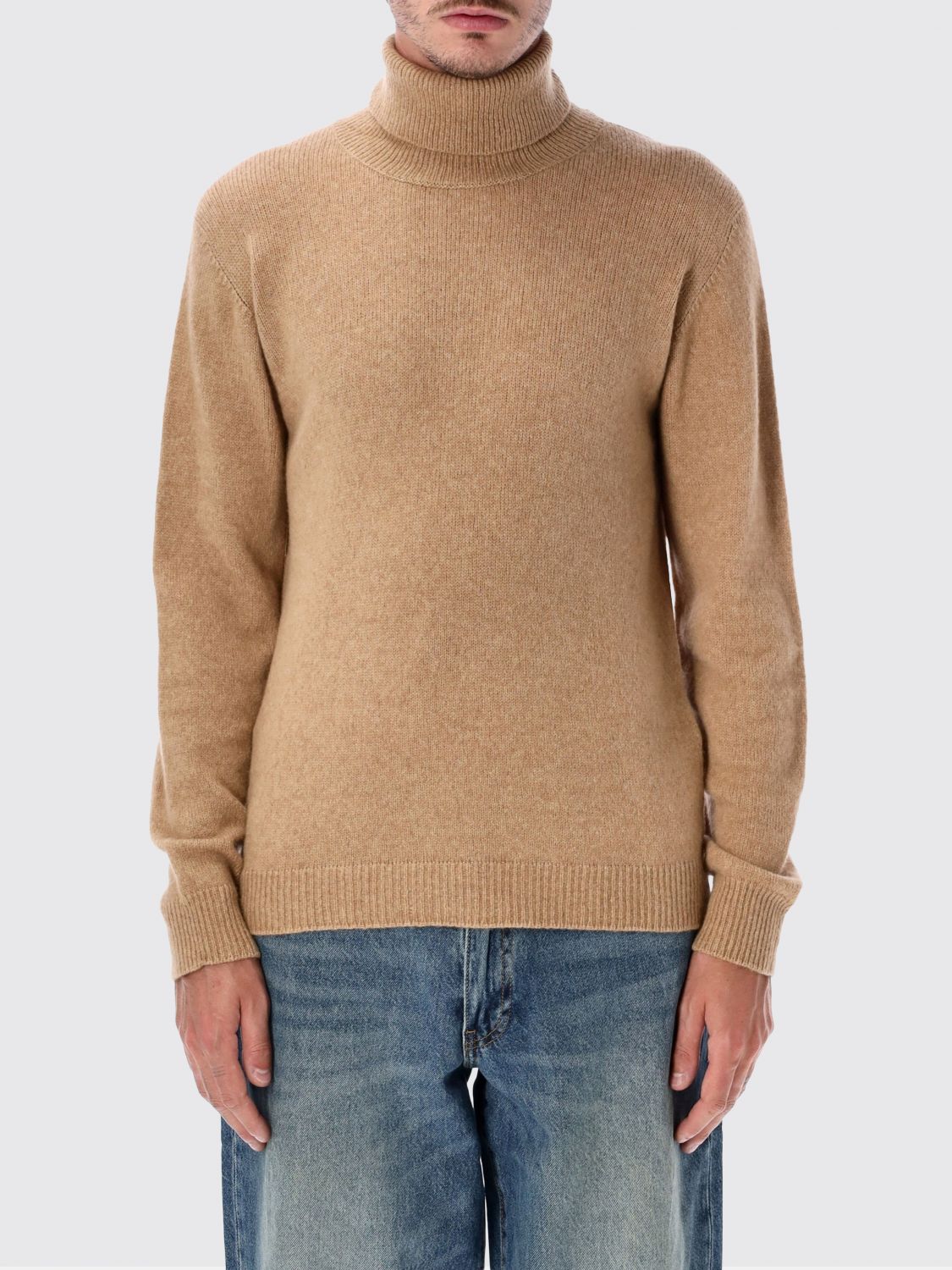 ROBERTO COLLINA Sweater Men color Sand