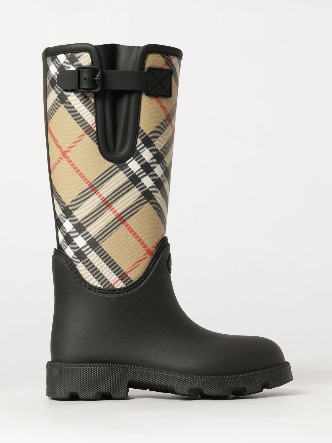 BURBERRY Gummistiefel mit Vintage-Check-Muster
