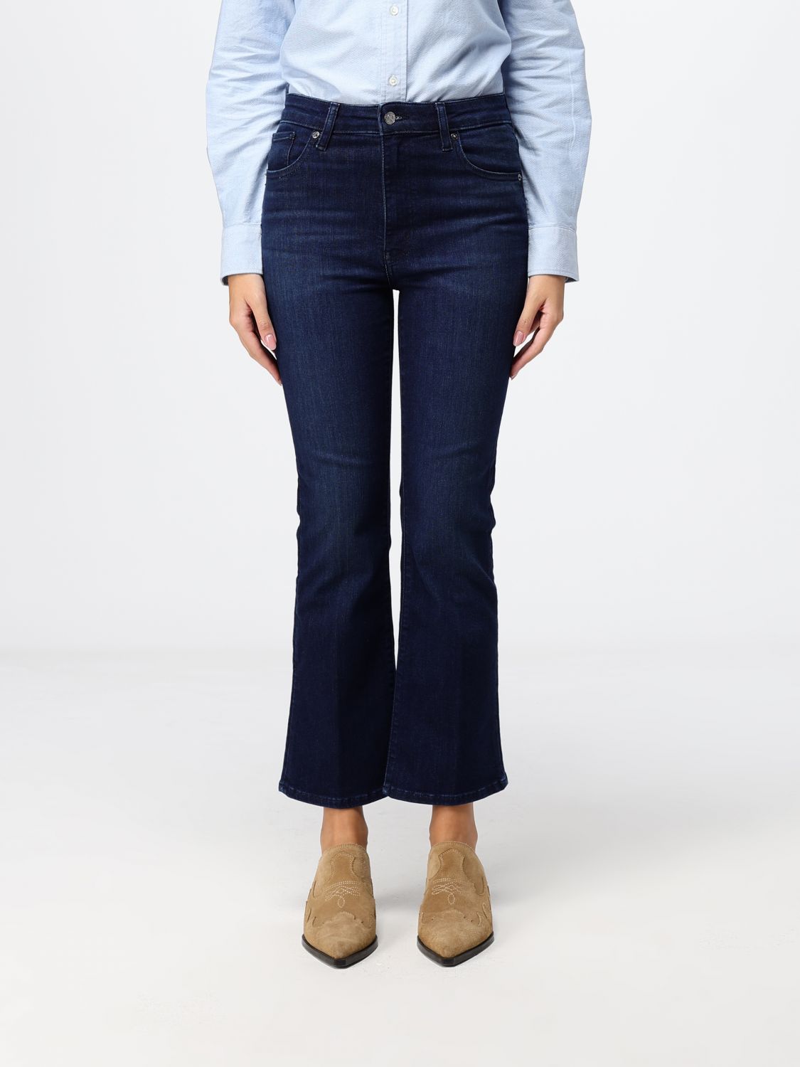Frame Jeans Woman Color Blue