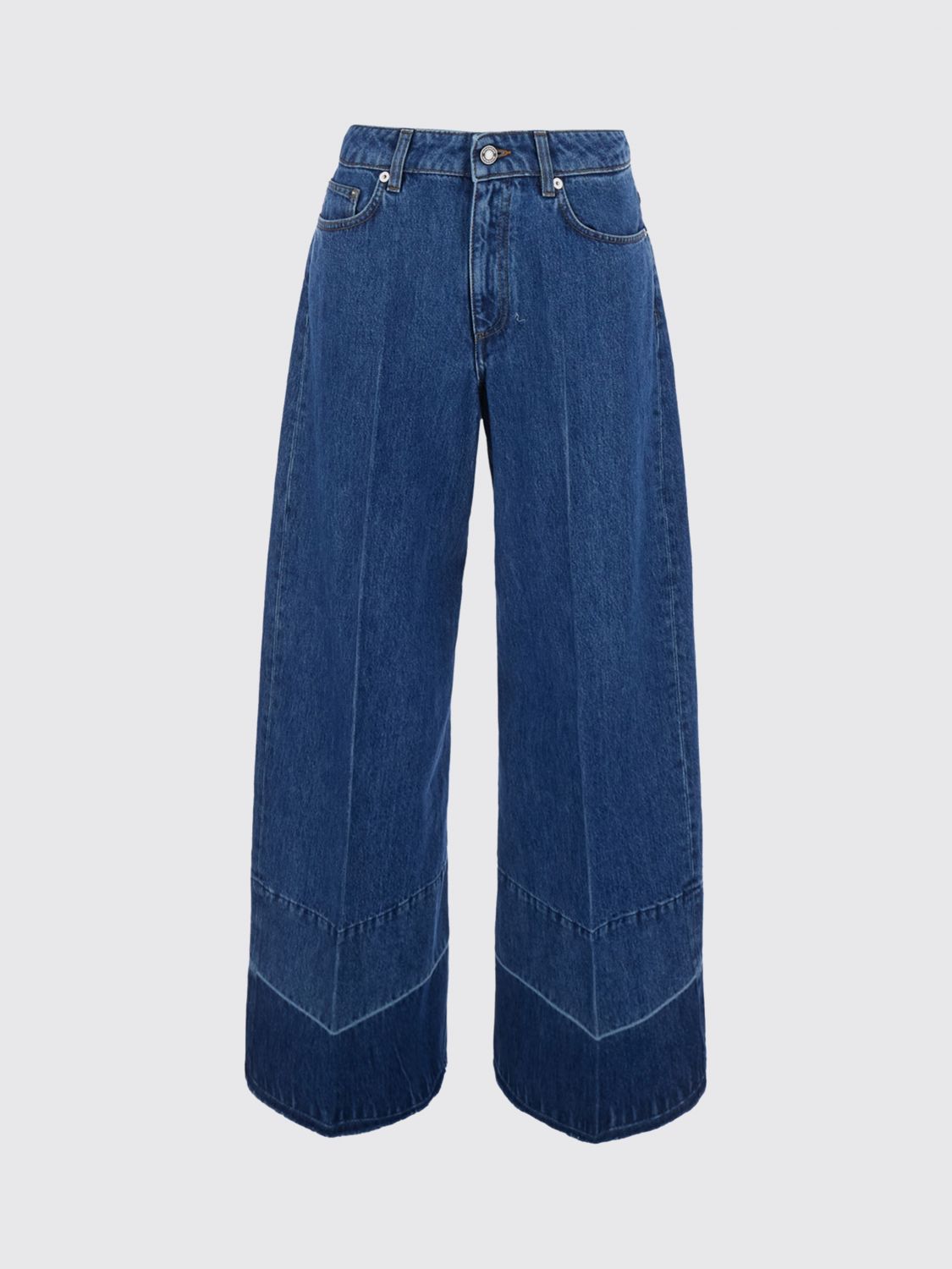 GIVENCHY Jeans Woman color Blue