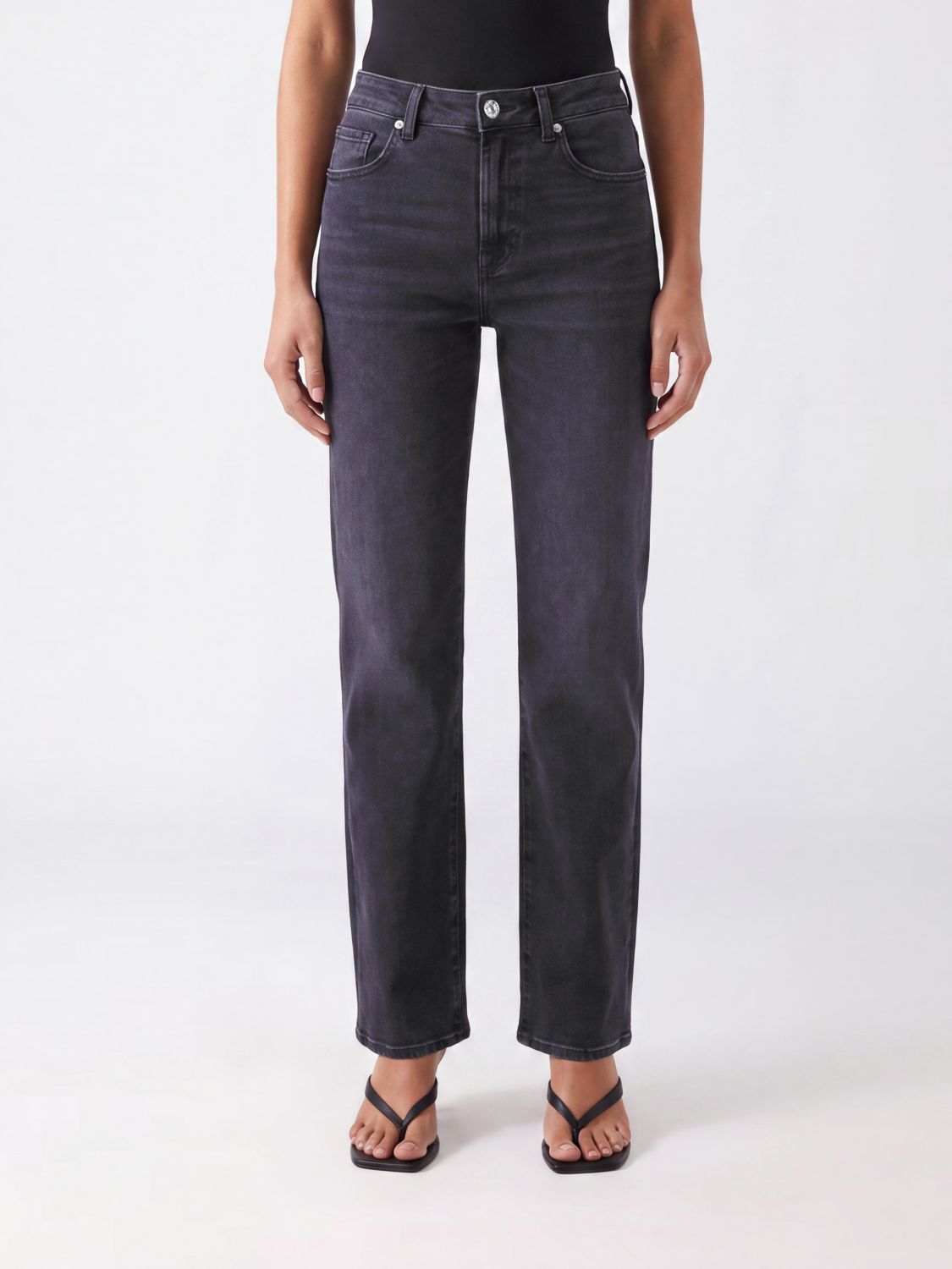 7 FOR ALL MANKIND Jeans Woman color Black