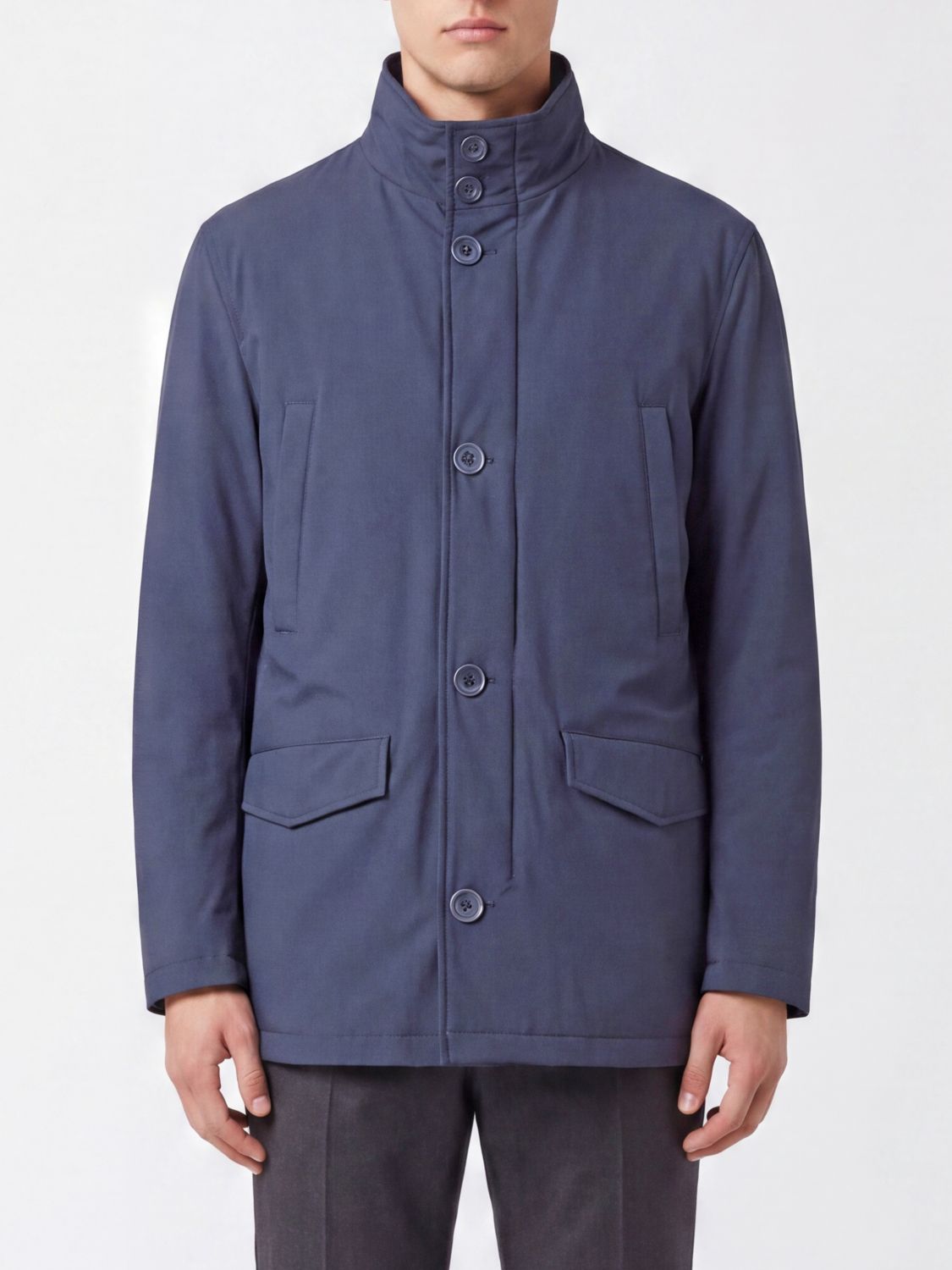 HERNO Jacket Men color Blue