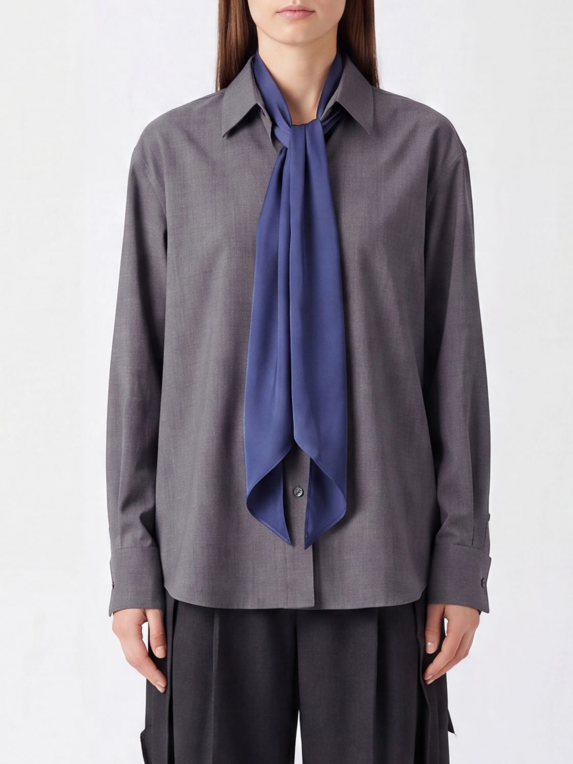 SACAI Shirt Woman color Brown