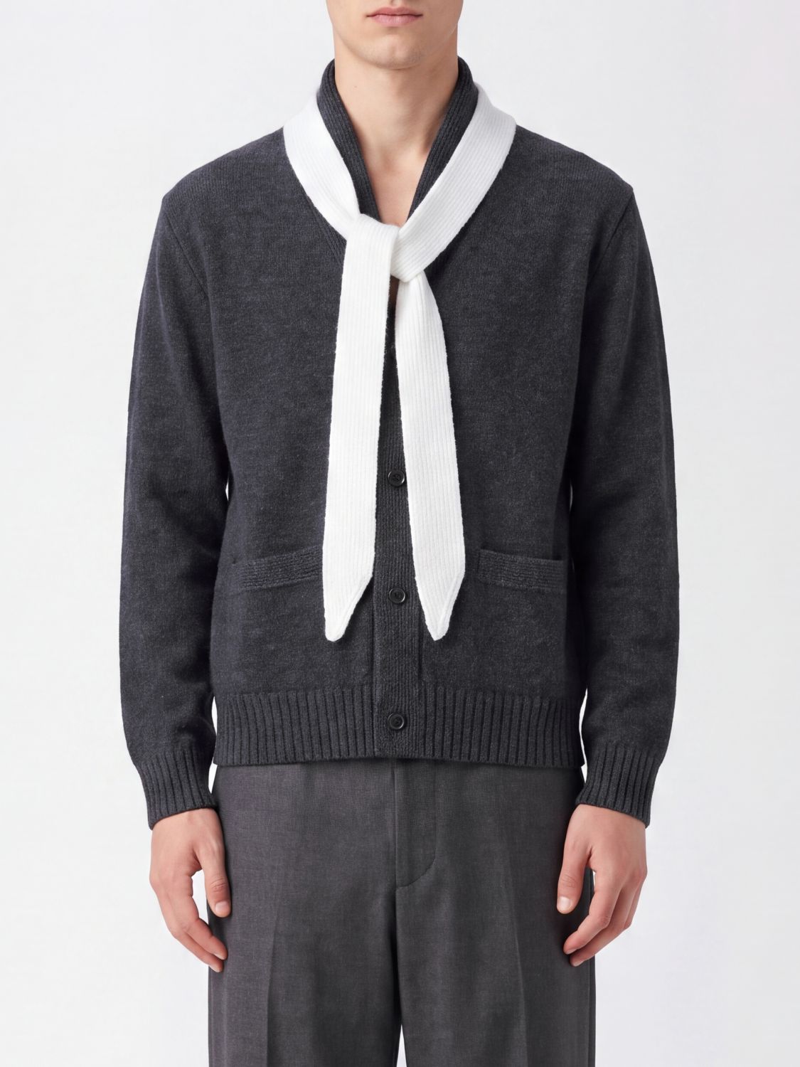 SACAI Sweater Men color Grey