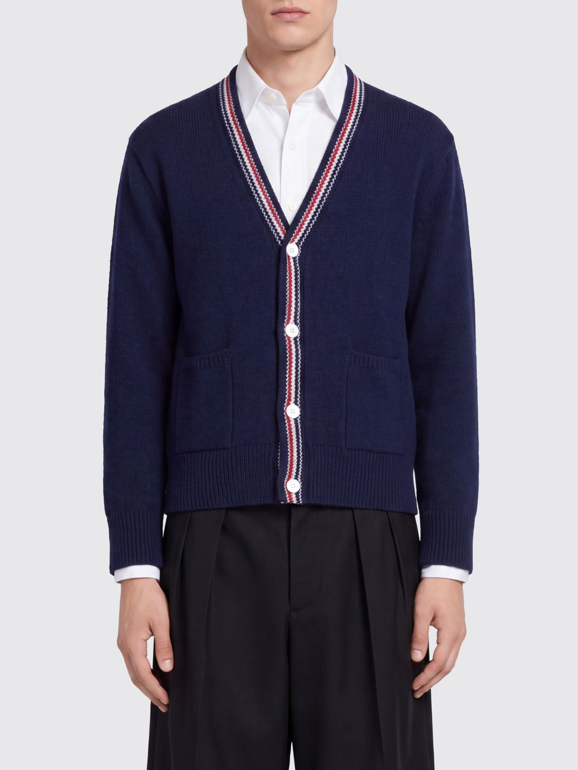 THOM BROWNE Sweater Men color Blue