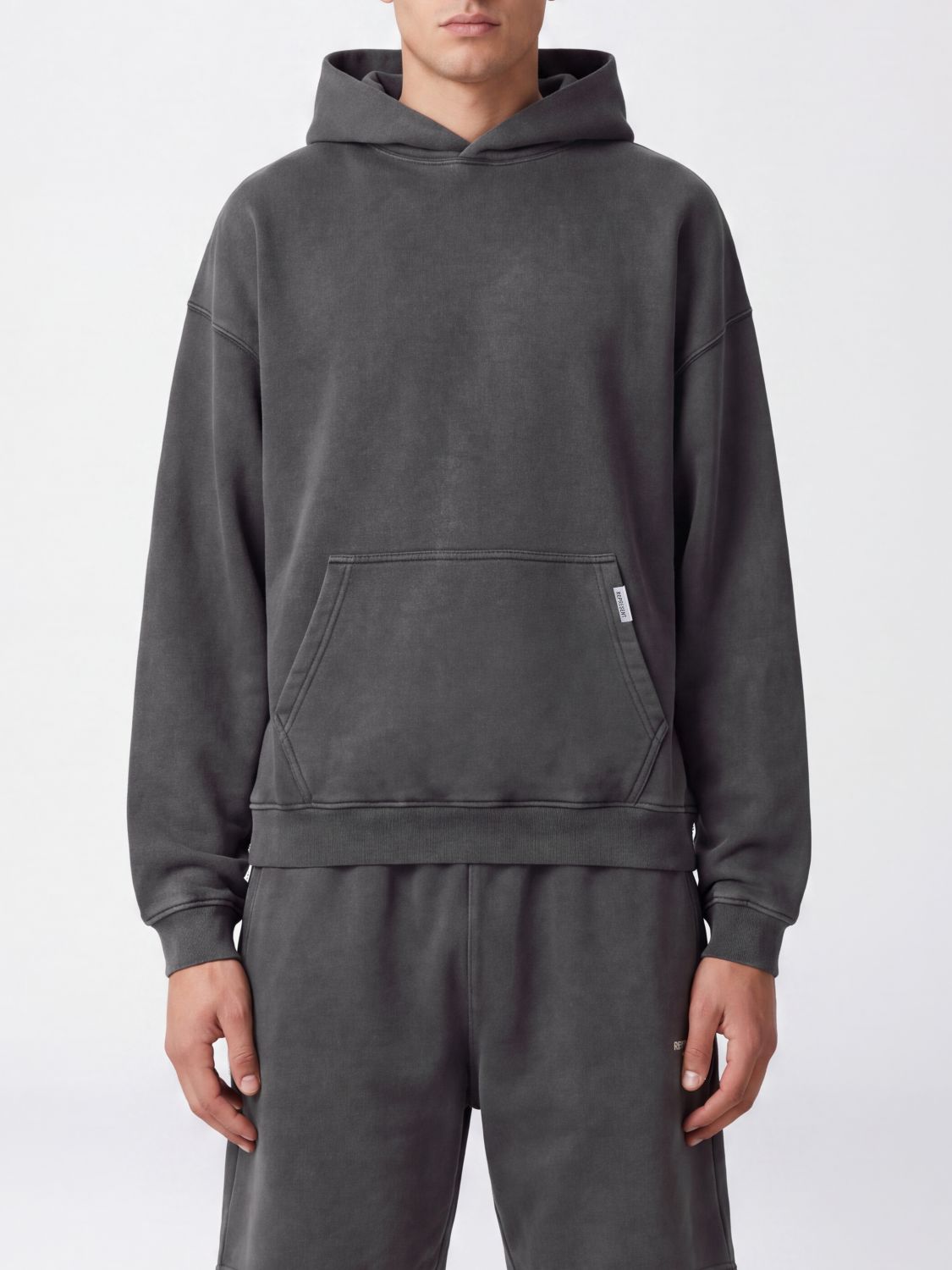 REPRESENT Relaxed Fit Hoodie aus Baumwolle von mit überschnittenen Schultern