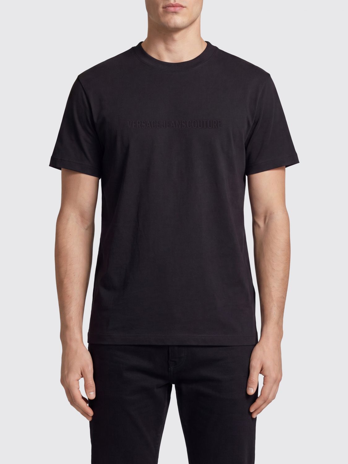 VERSACE JEANS COUTURE T-Shirt Men color Black