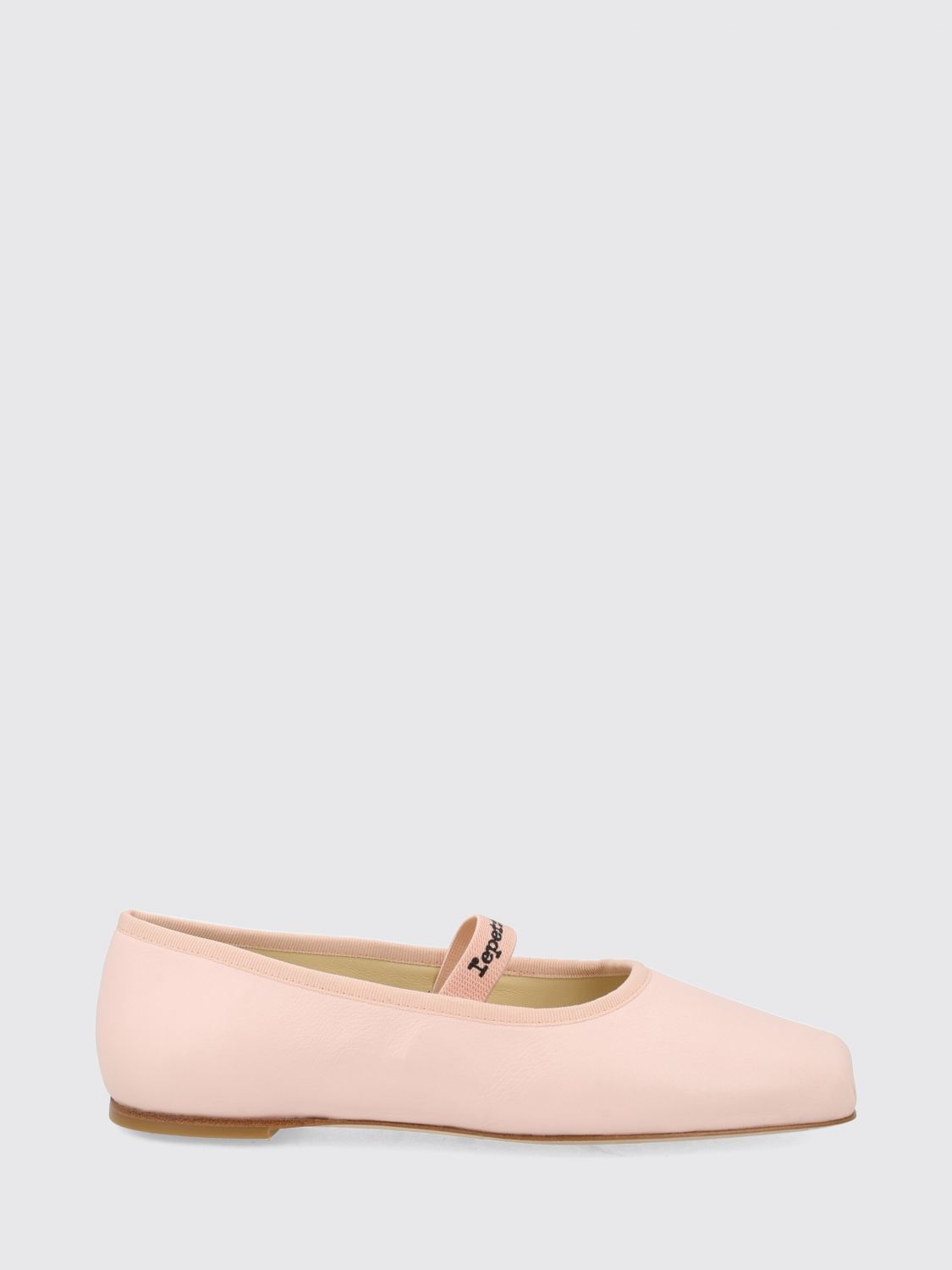 REPETTO Ballerine Mary Jane Lizbeth in pelle di vitello con punta squadrata
