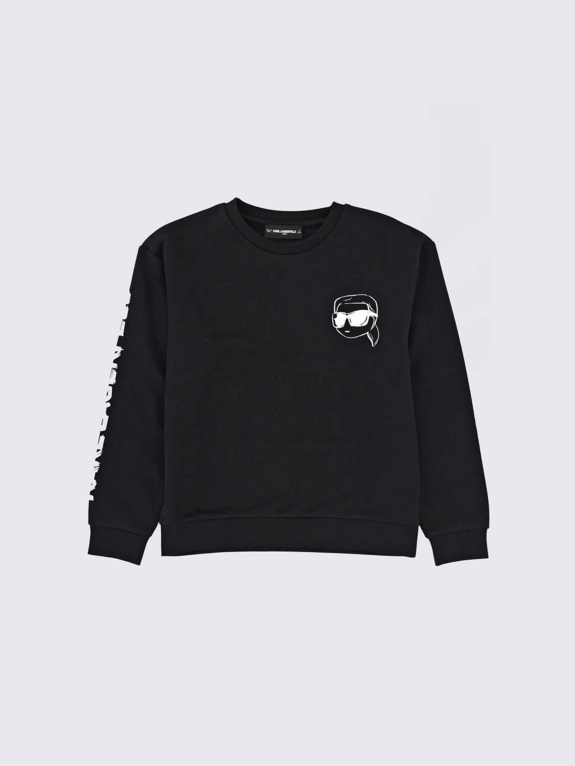 KARL LAGERFELD Boy's Graphic Print Cotton Sweatshirt