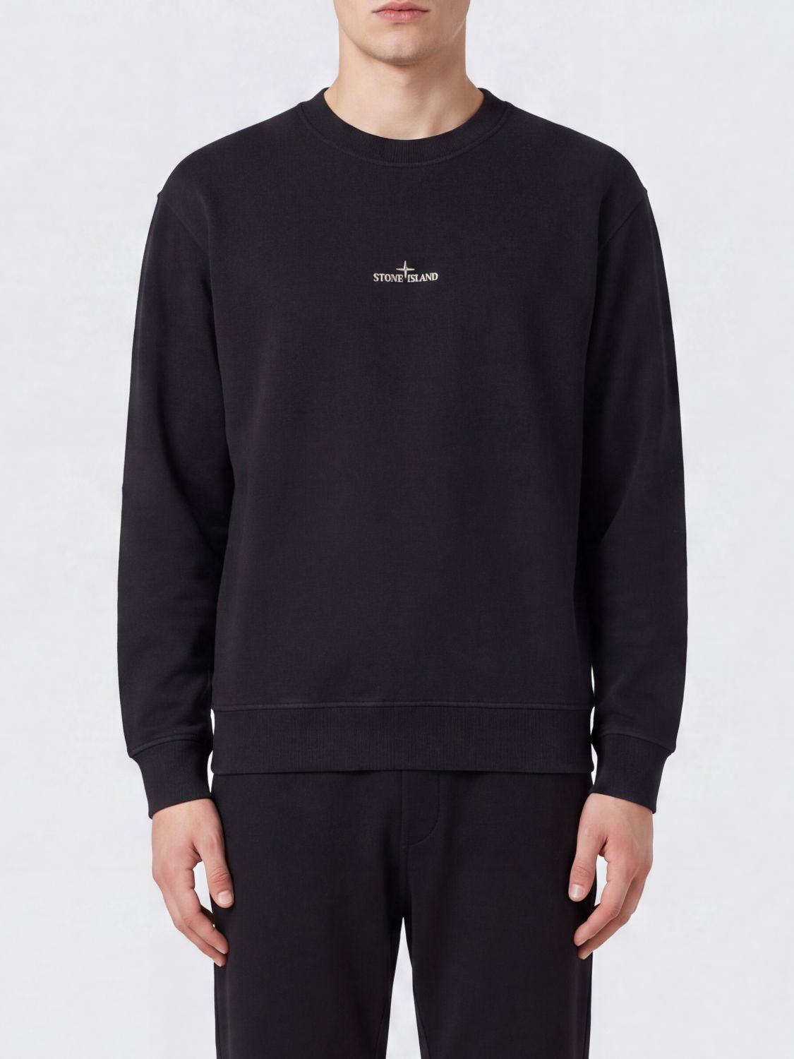 STONE ISLAND Felpa Uomo colore Nero