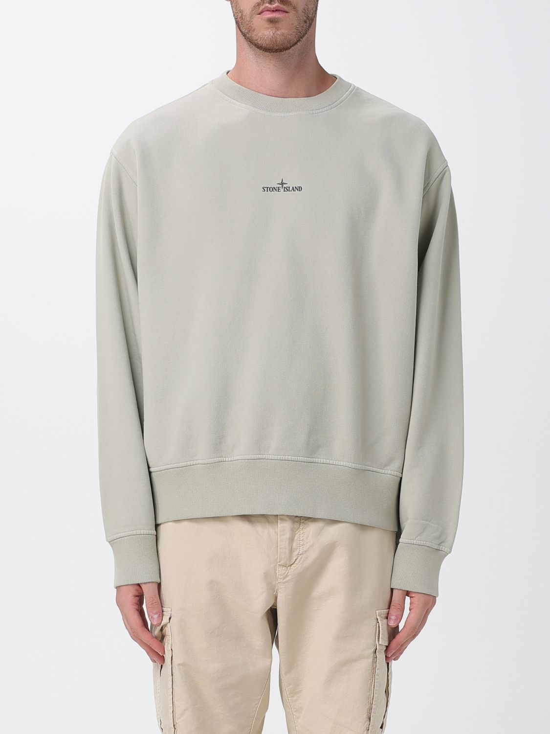 STONE ISLAND Sweatshirt Men color Sand