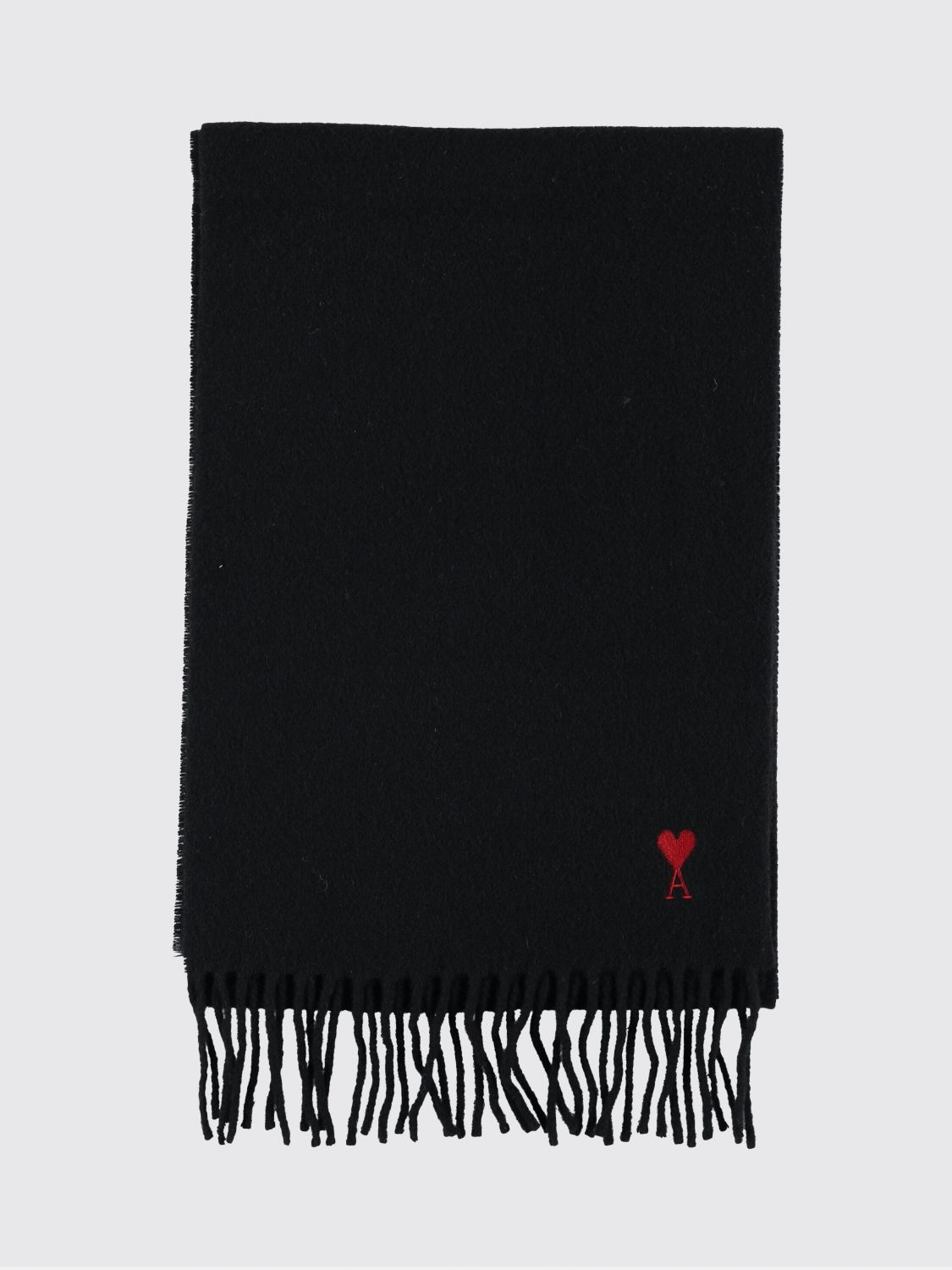 AMI PARIS Scarf Woman color Black