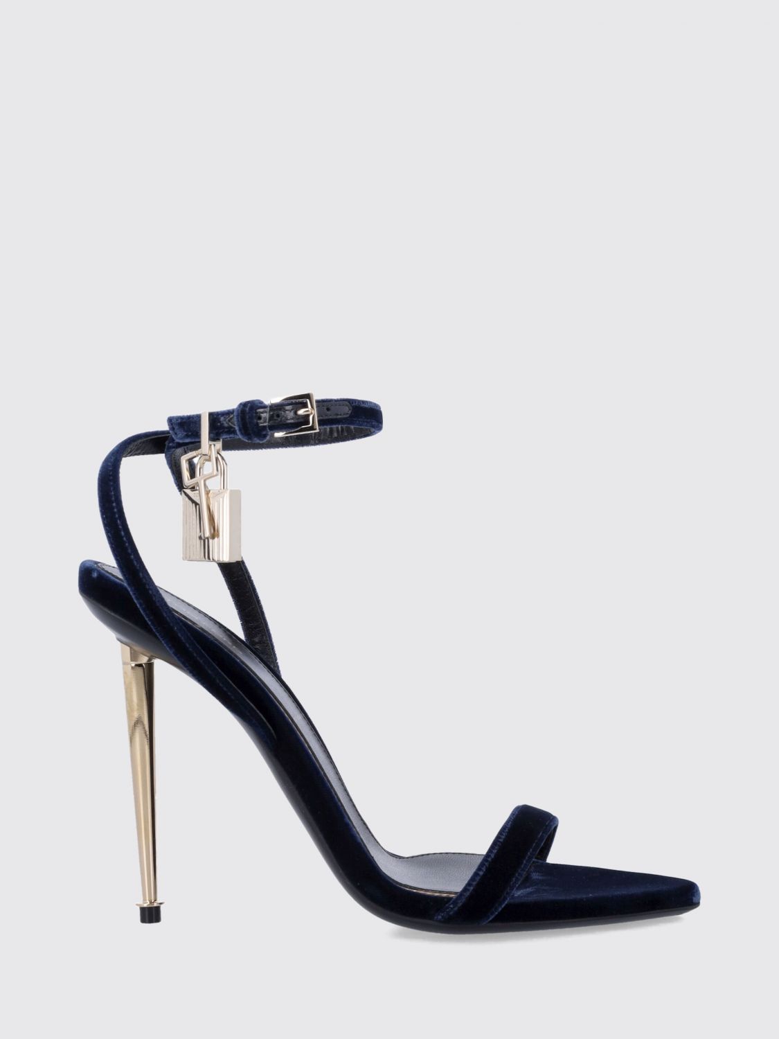 TOM FORD Flat Shoes Woman color Blue