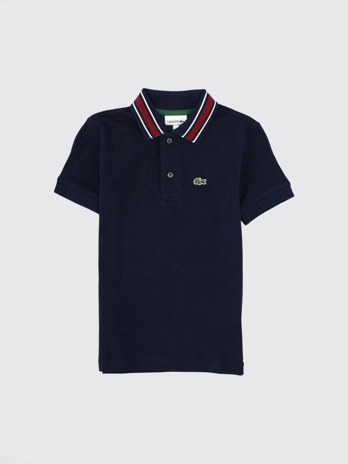 LACOSTE T-Shirt Bambino colore Blue