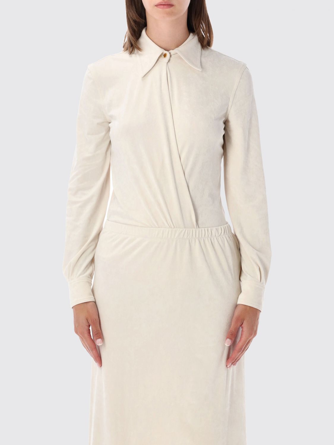 ALBERTA FERRETTI Top Woman color Ivory