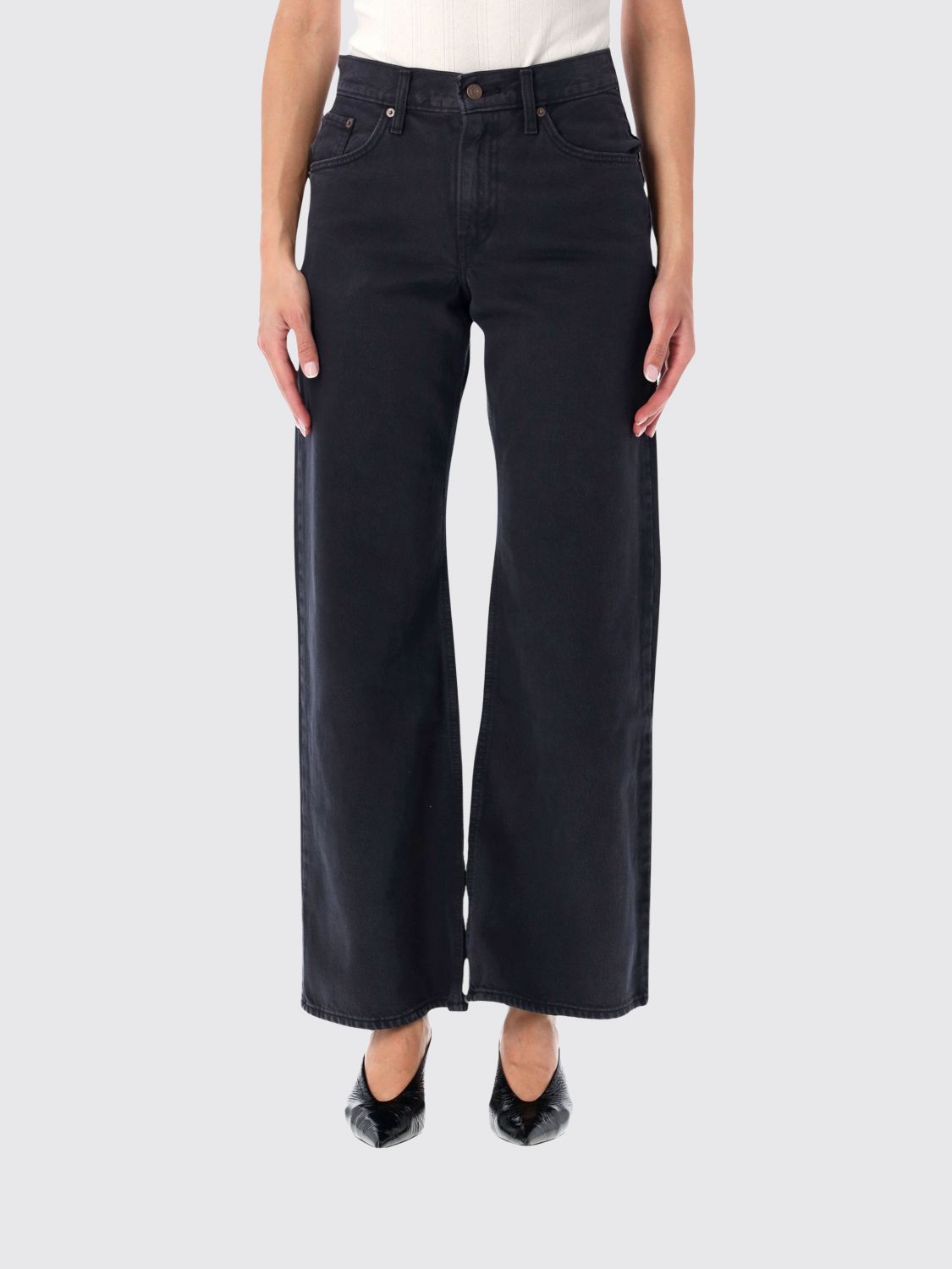 LEVI'S Jeans Woman color Black