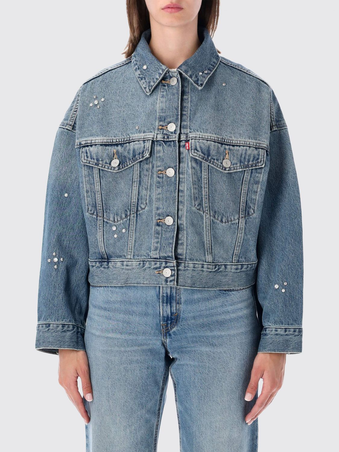 LEVI'S Cappotto Donna colore Blue