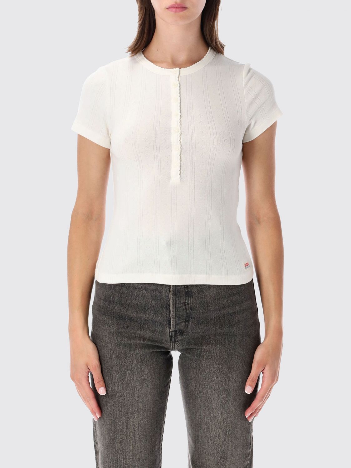 LEVI'S T-Shirts Donna colore Bianco
