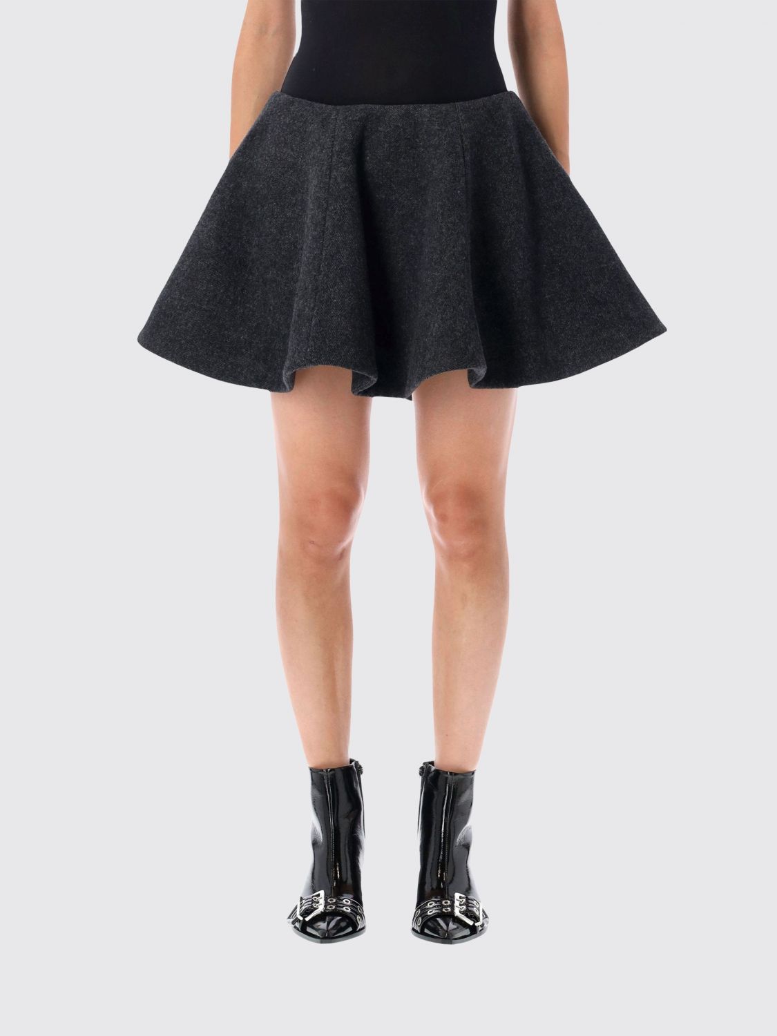 GANNI Skirt Woman color Grey