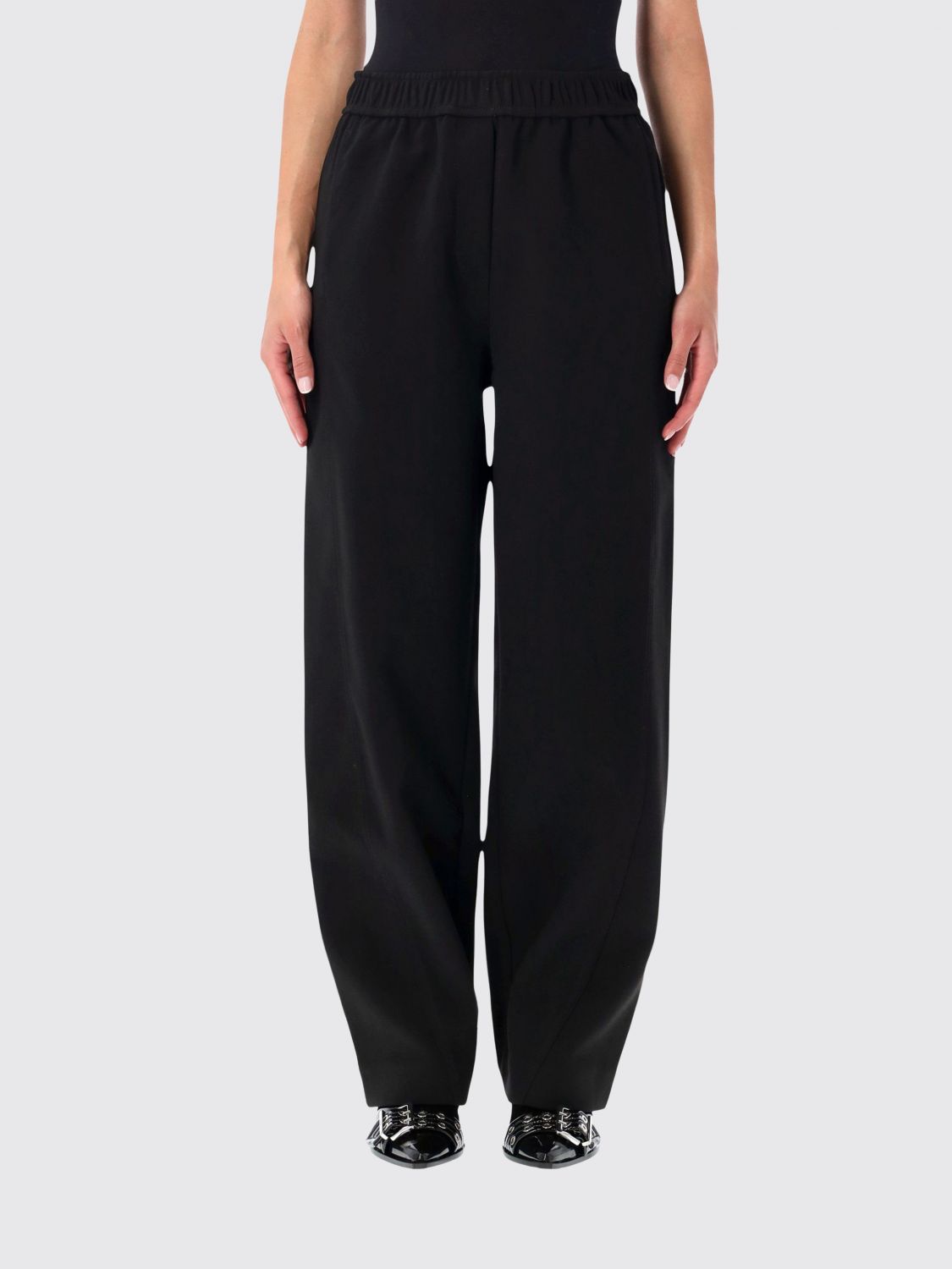 GANNI Pants Woman color Black