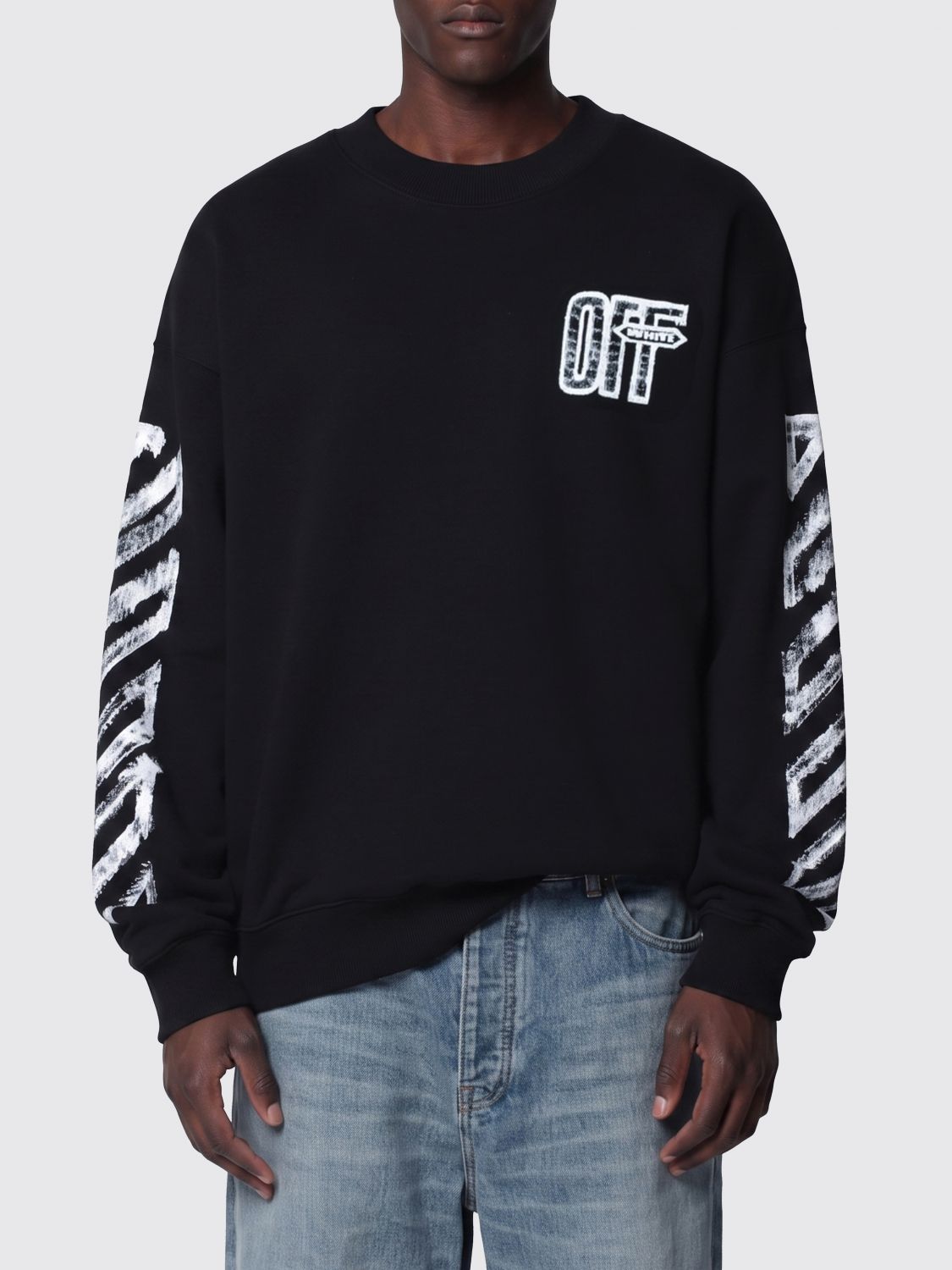 OFF-WHITE Sweatshirt Men color Black