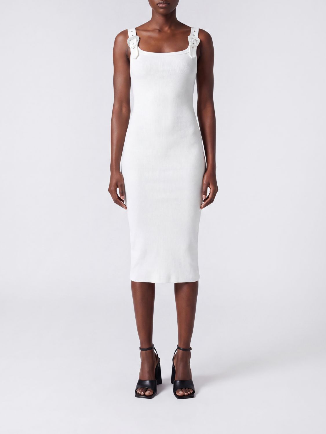 VERSACE JEANS COUTURE Dress Woman color White