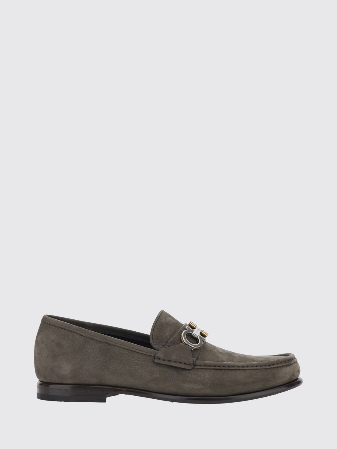FERRAGAMO Mocassini Uomo colore Grigio