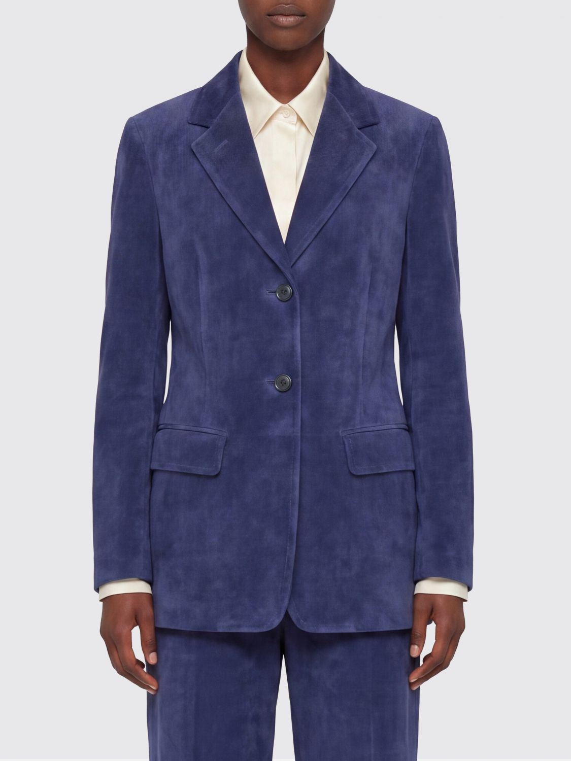 JIL SANDER Jacket Woman color Blue