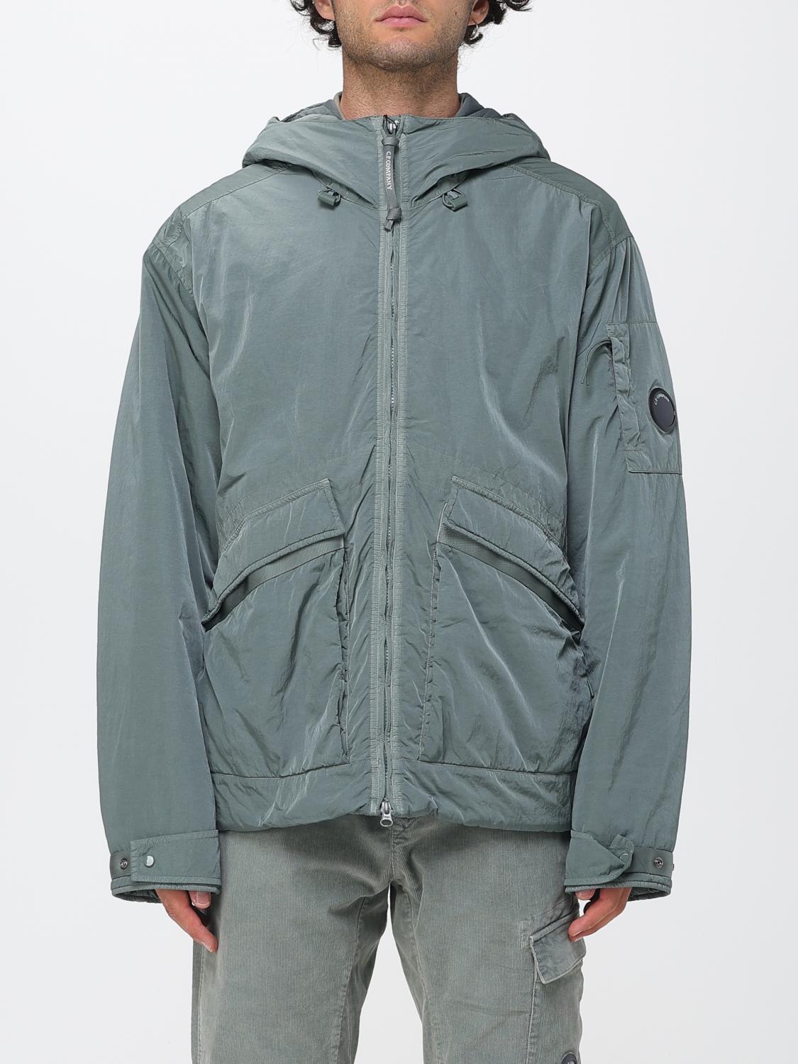 C. P. COMPANY Chrome-R Hooded Windbreaker Jacket in Recycled Nylon