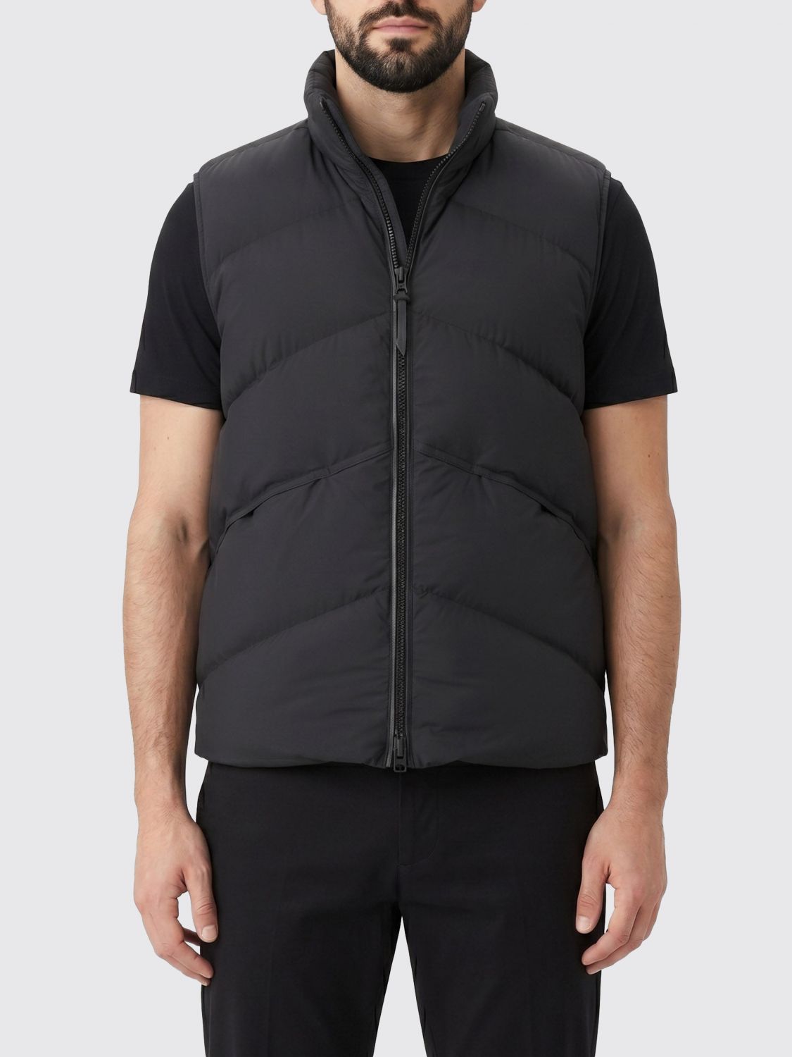TOM FORD Gepolsterte Steppweste aus Polyester mit Stehkragen