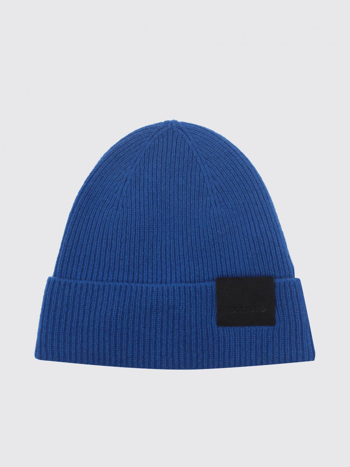 TOM FORD Hat Men color Blue