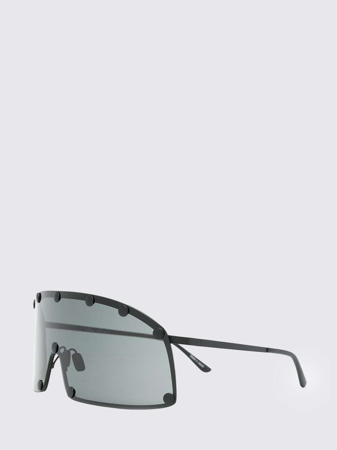 RICK OWENS Shielding Shield-Sonnenbrille aus Metall