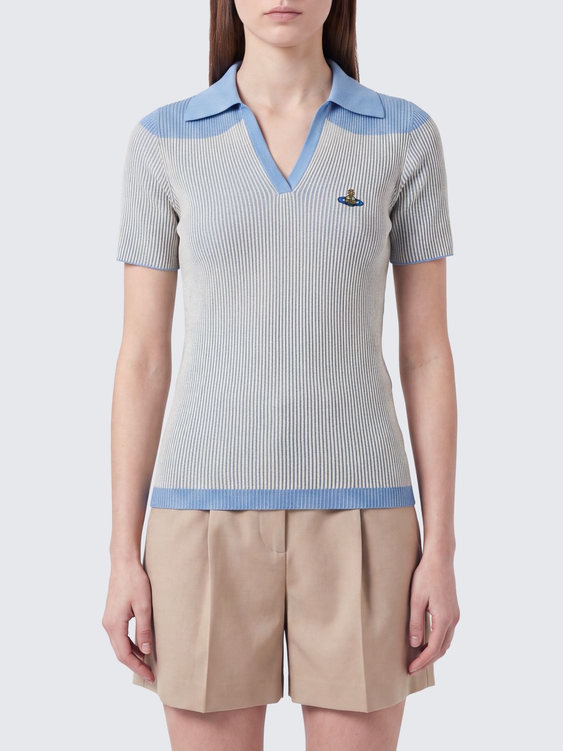 VIVIENNE WESTWOOD T-Shirts Donna colore Blue