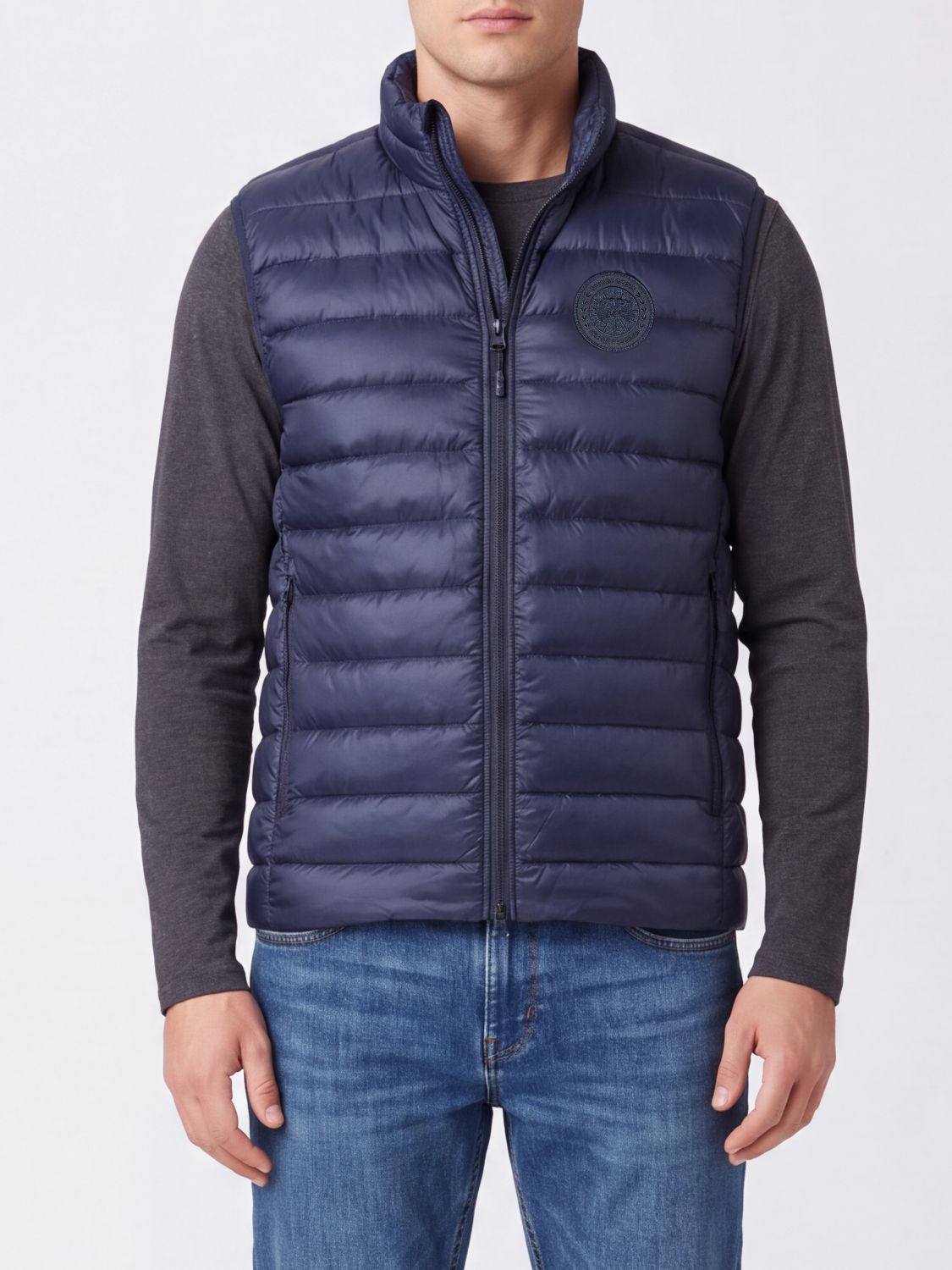 Canada Goose Stratus Quilted Water-Repellent High-Neck Vest
