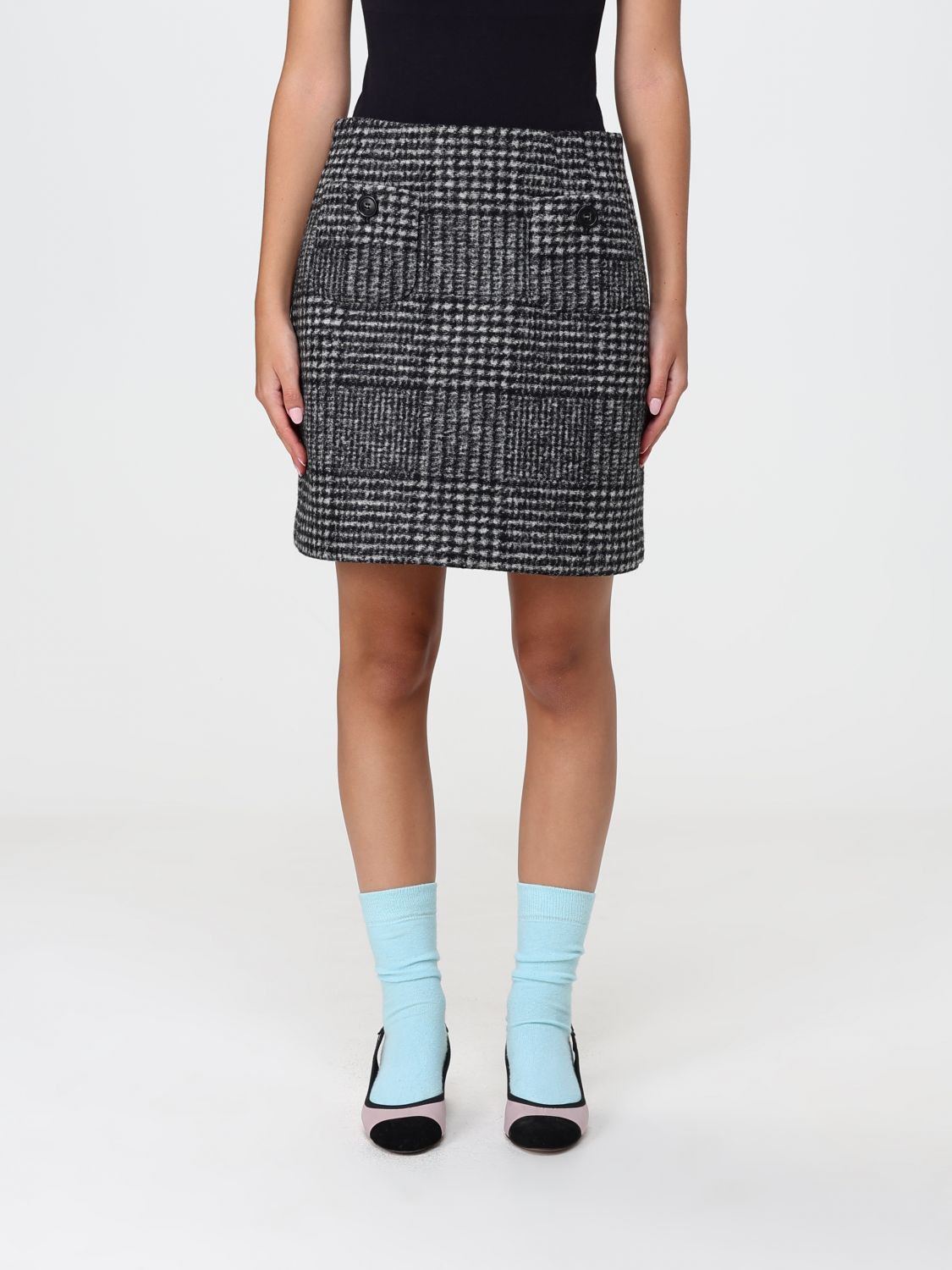 N° 21 Skirt Woman color Black