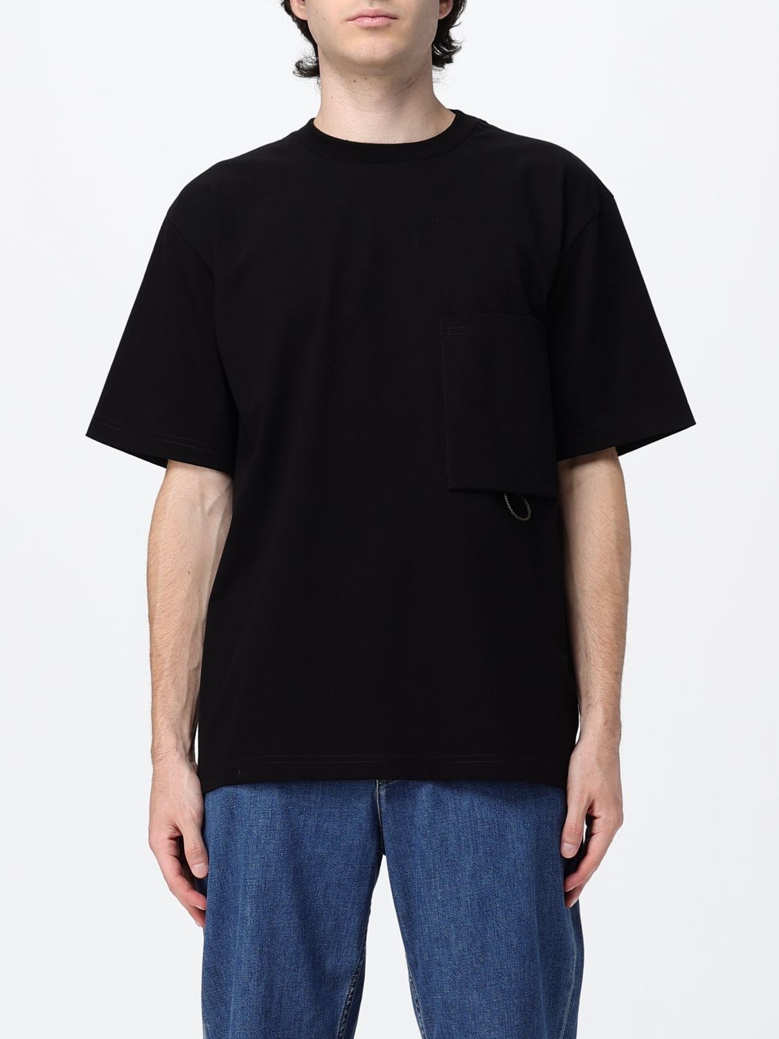 BOTTEGA VENETA T-Shirt Men color Black　BOTTEGA VENETA Tシャツ メンズ カラー ブラック BOTTEGA
