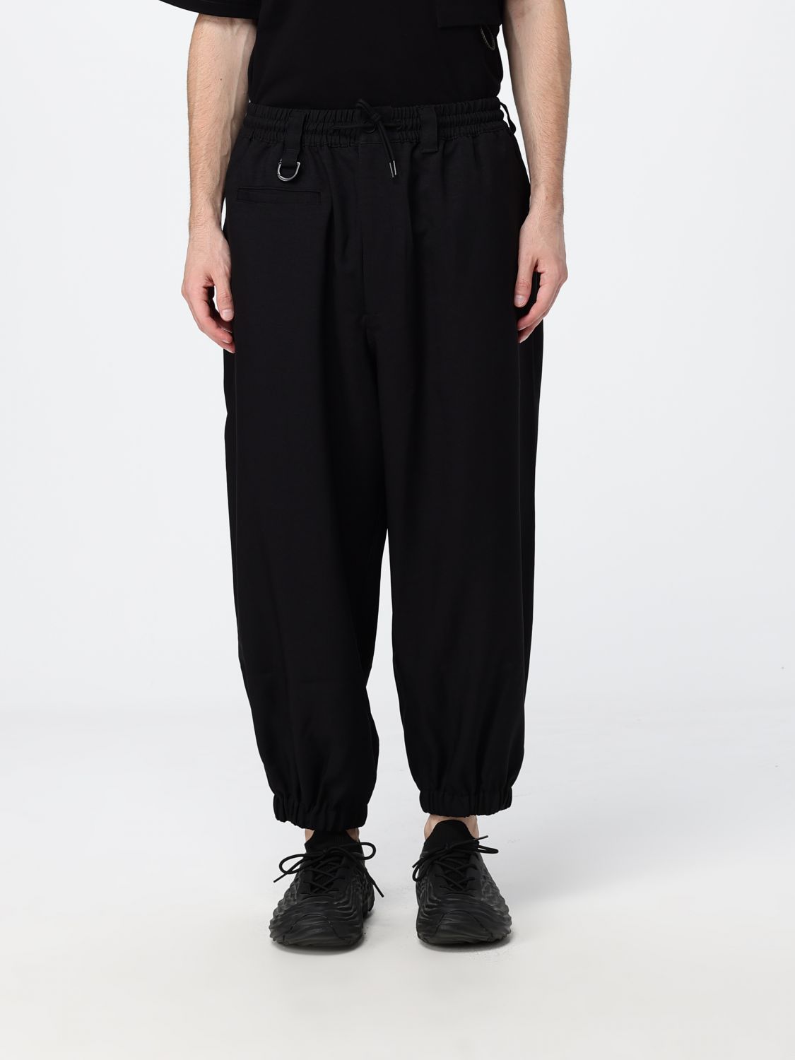Y-3 Pants Men color Black