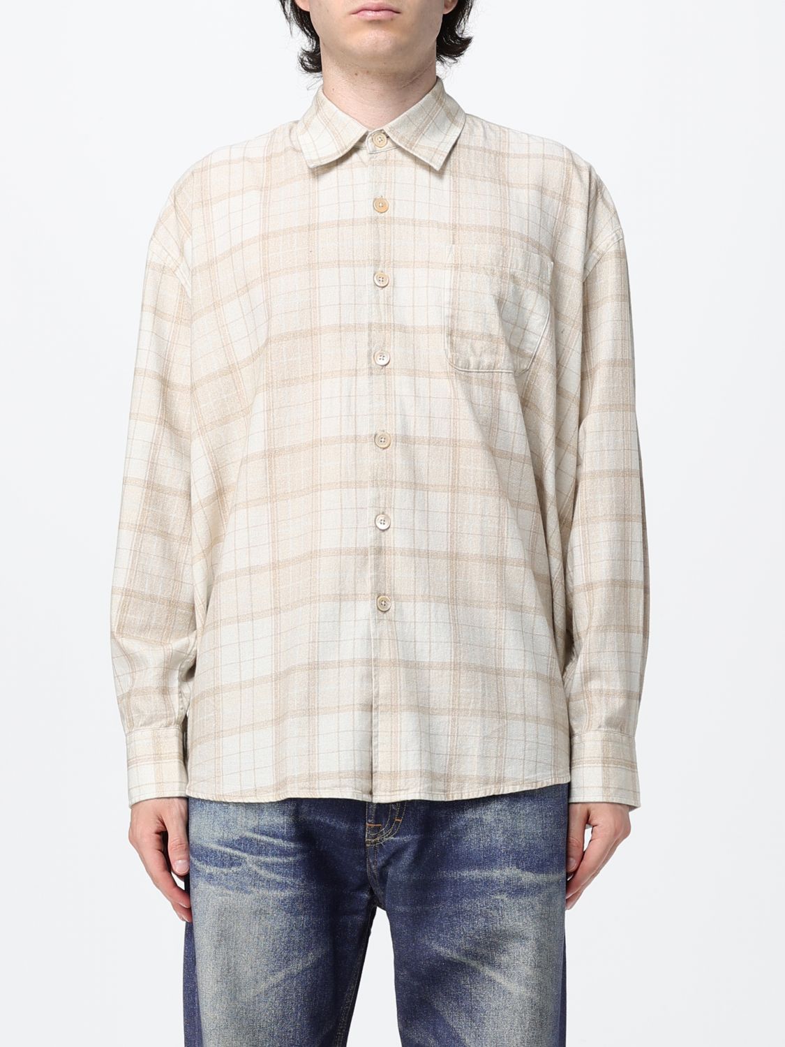 OUR LEGACY Shirt Men color Beige