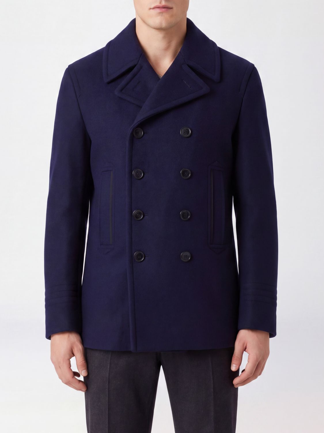 TOM FORD Coat Men color Navy