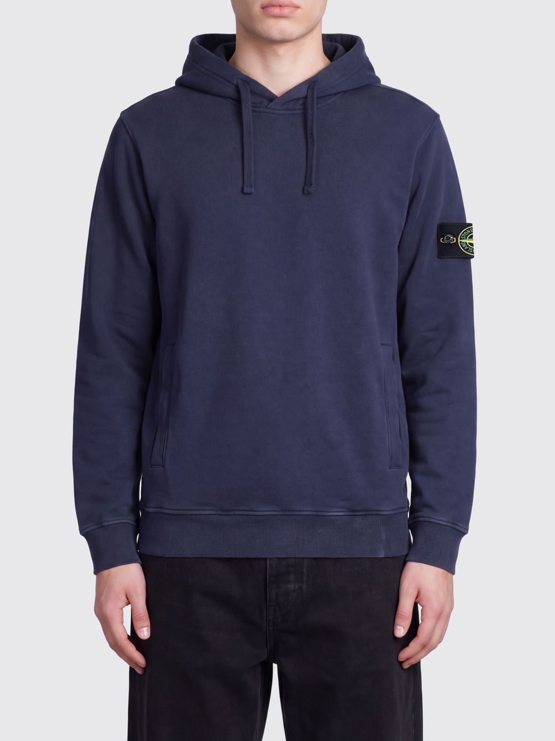STONE ISLAND Felpa Uomo colore Blue