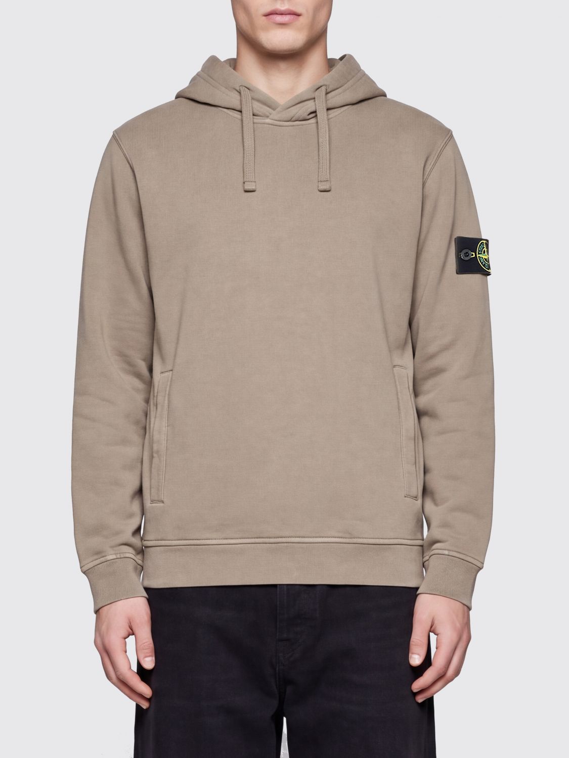 STONE ISLAND Felpa Uomo colore Verde