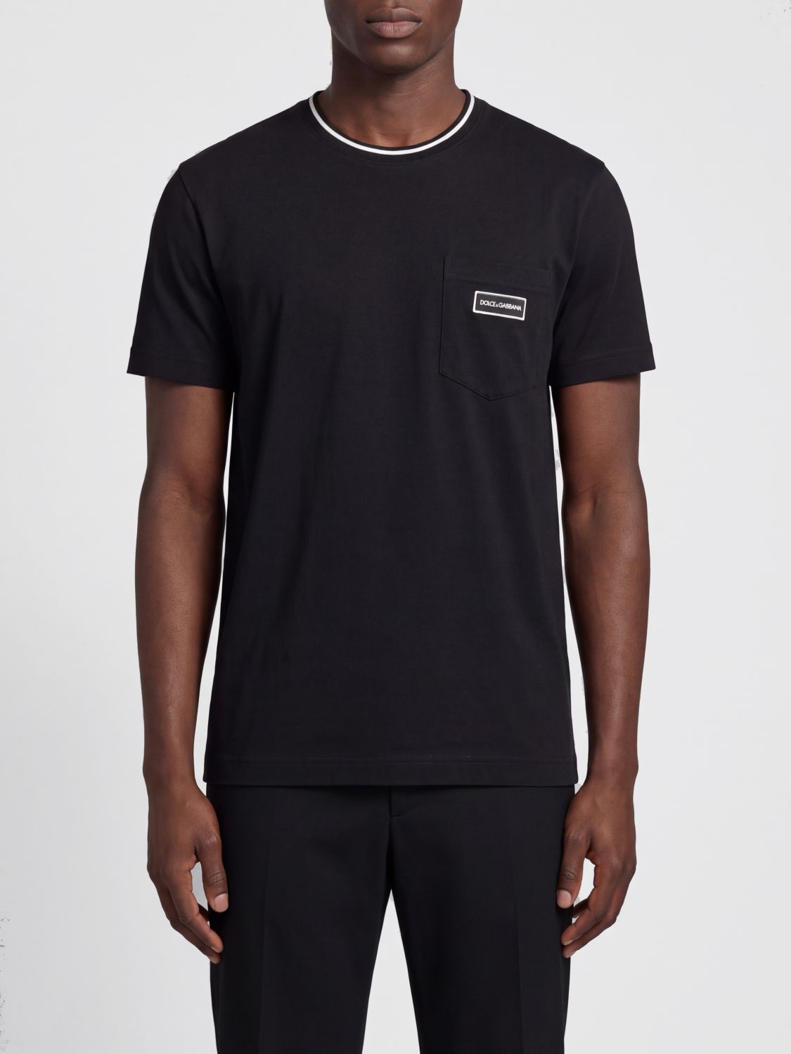 DOLCE & GABBANA T-Shirt Men color Black