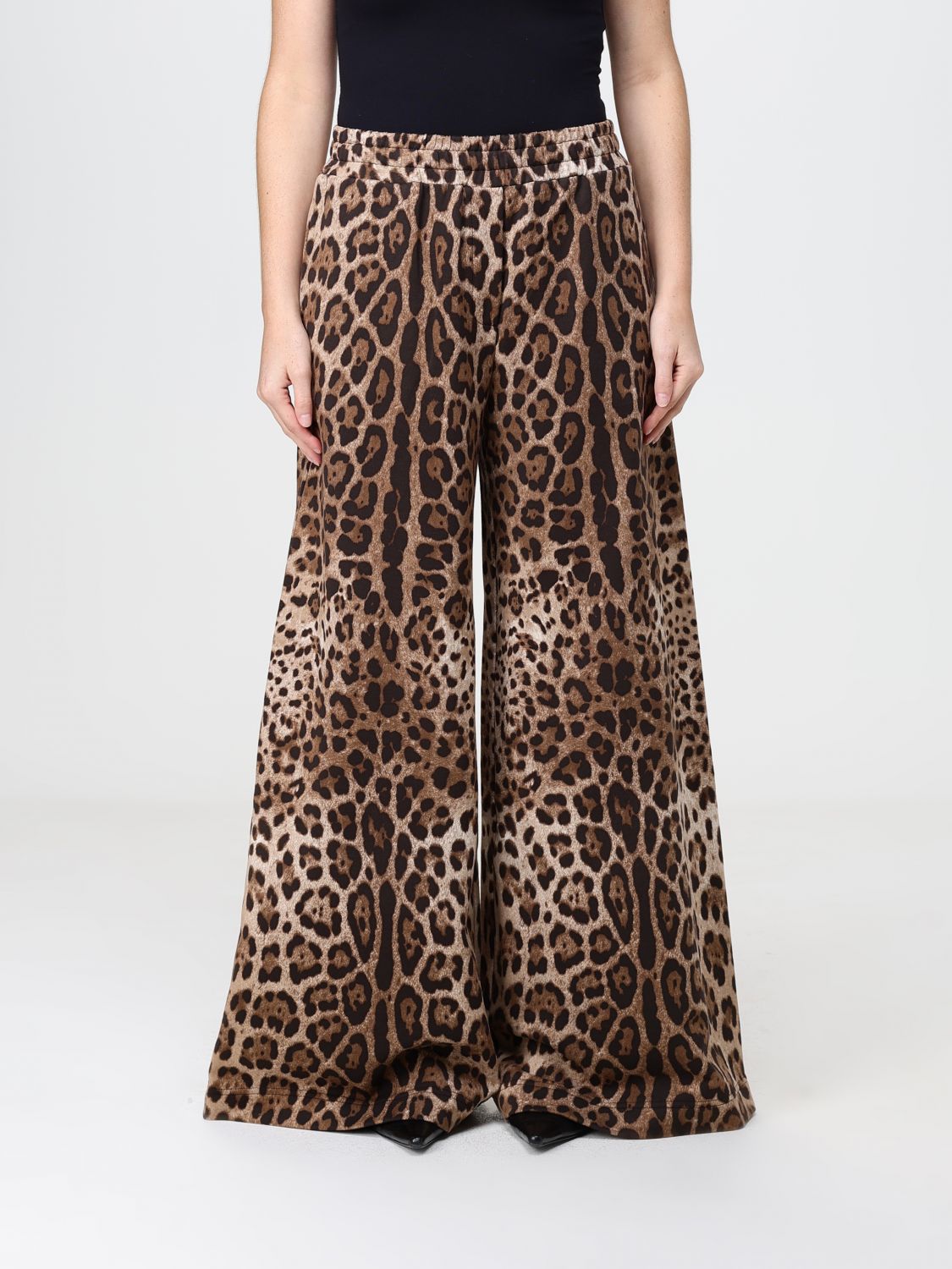 DOLCE & GABBANA Pants Woman color Multicolor