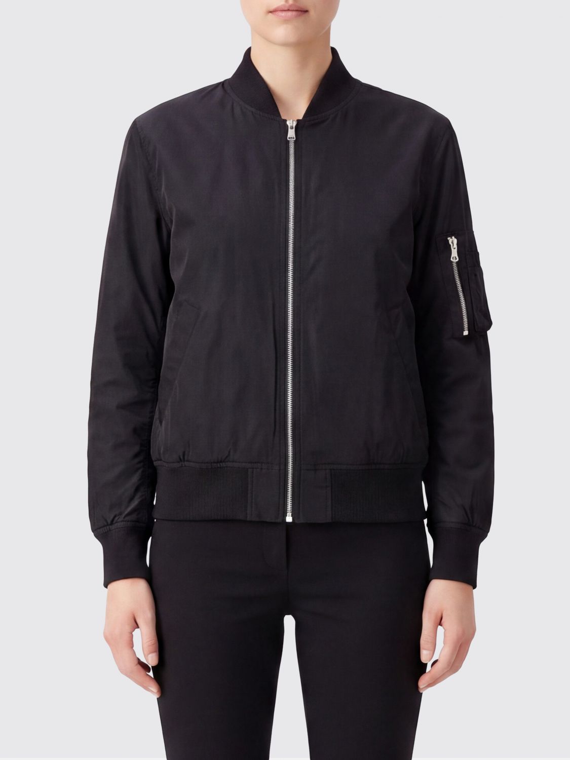 SEMICOUTURE Jacket Woman color Black