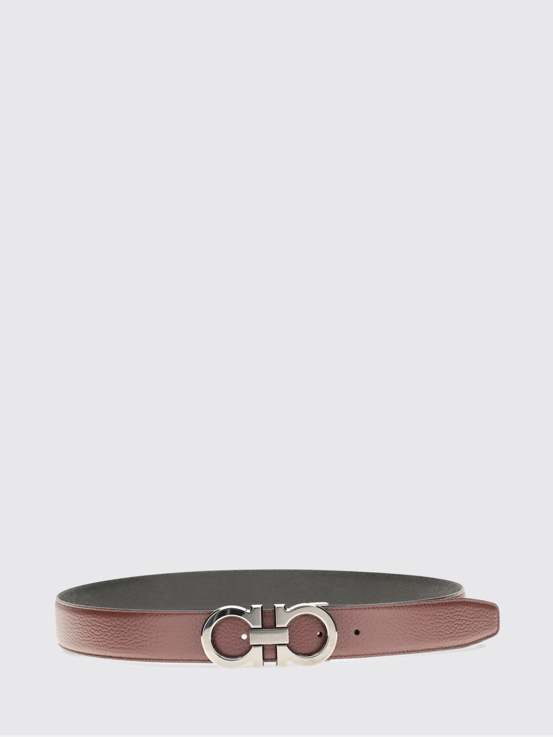 FERRAGAMO Belt Men color Brown
