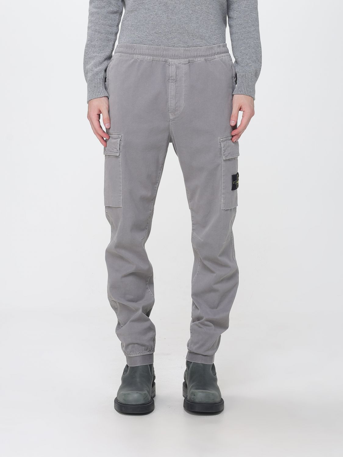 STONE ISLAND Pantaloni Uomo colore Grigio