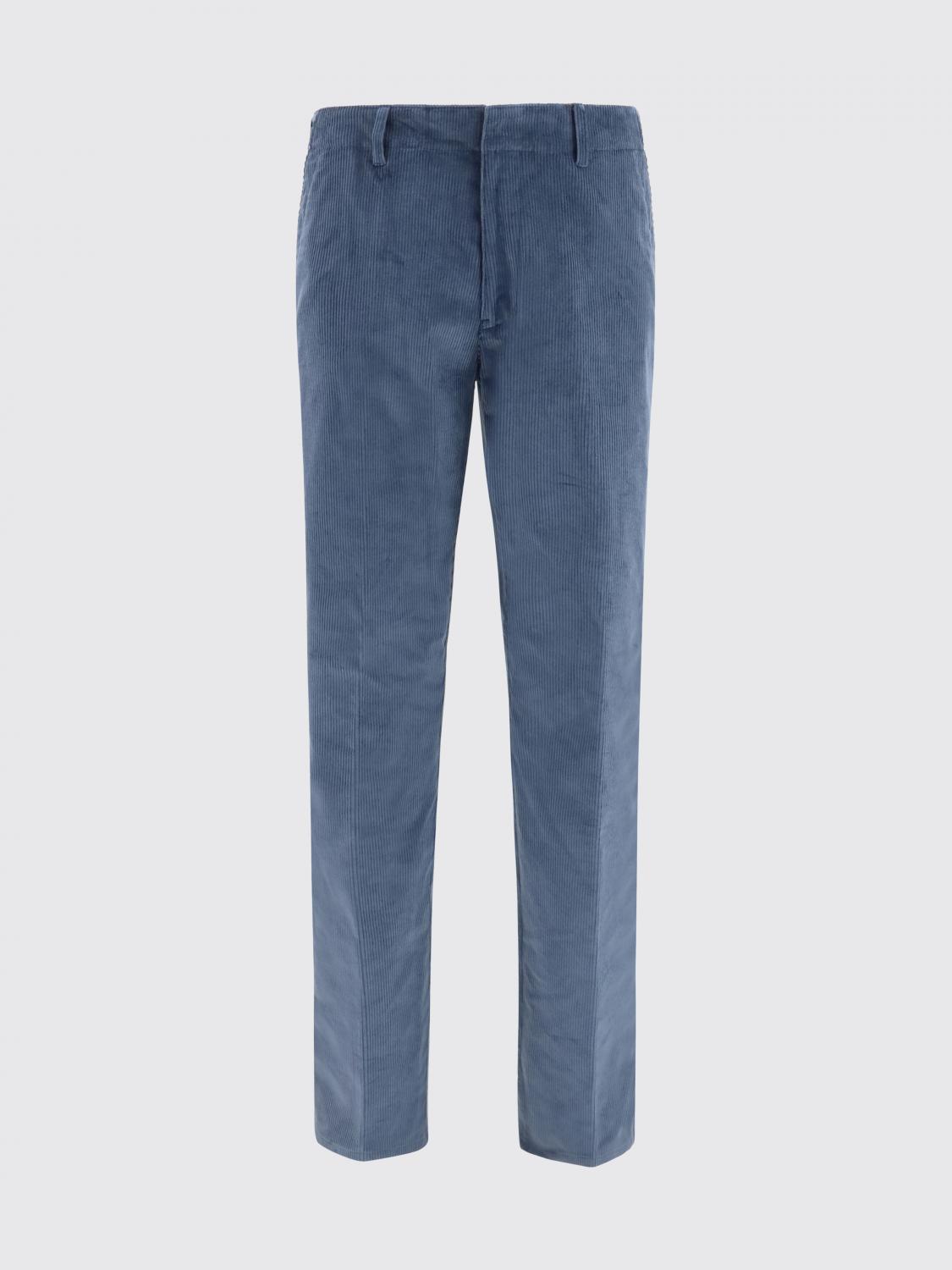 ETRO Pants Men color Gnawed Blue