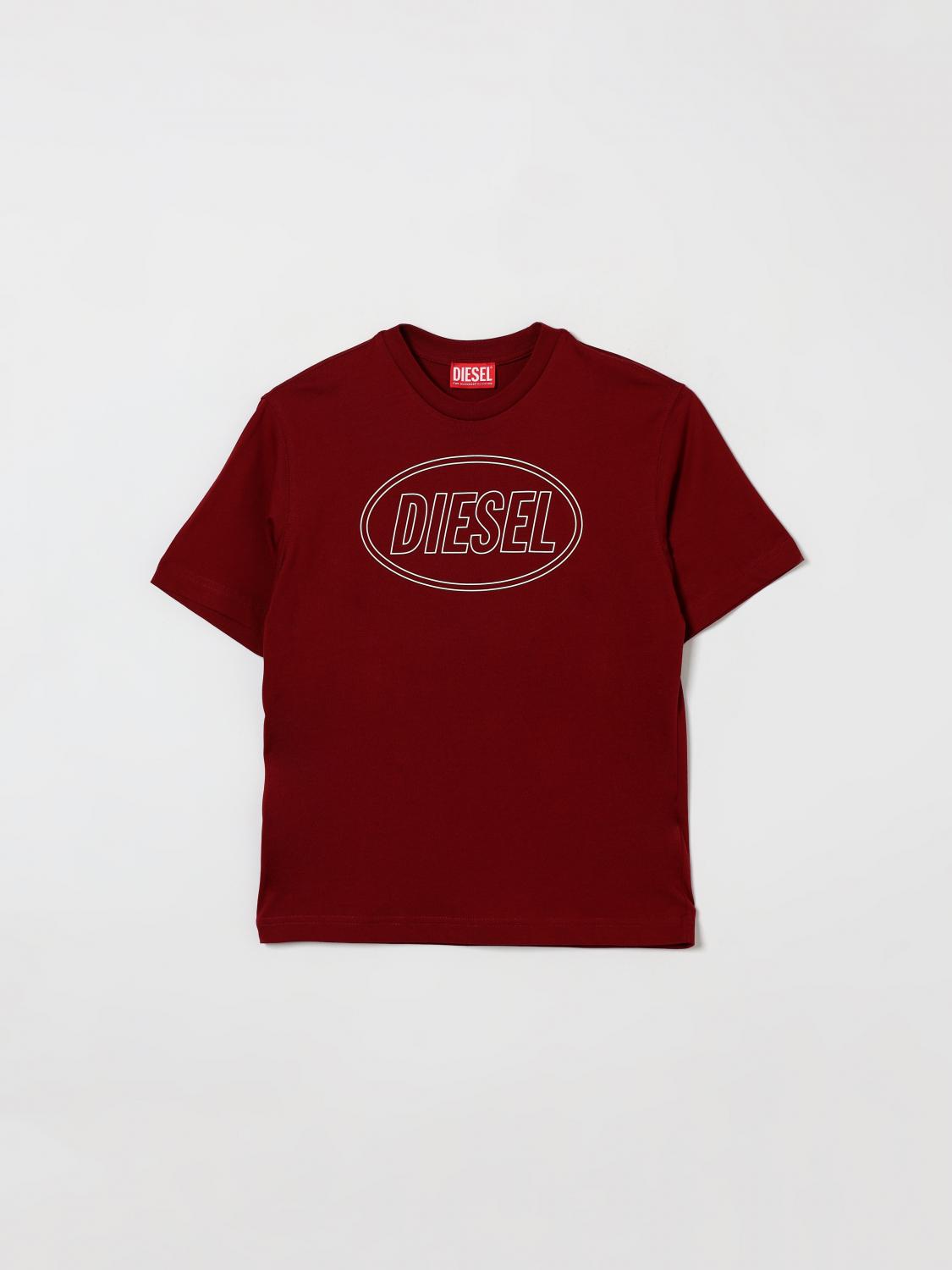DIESEL T-Shirt Kids color Ruby