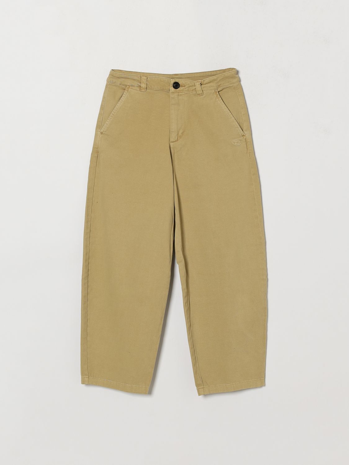 DIESEL Ptimo Chino-Hose aus Stretch-Baumwolle für Jungen mit schrägen Taschen