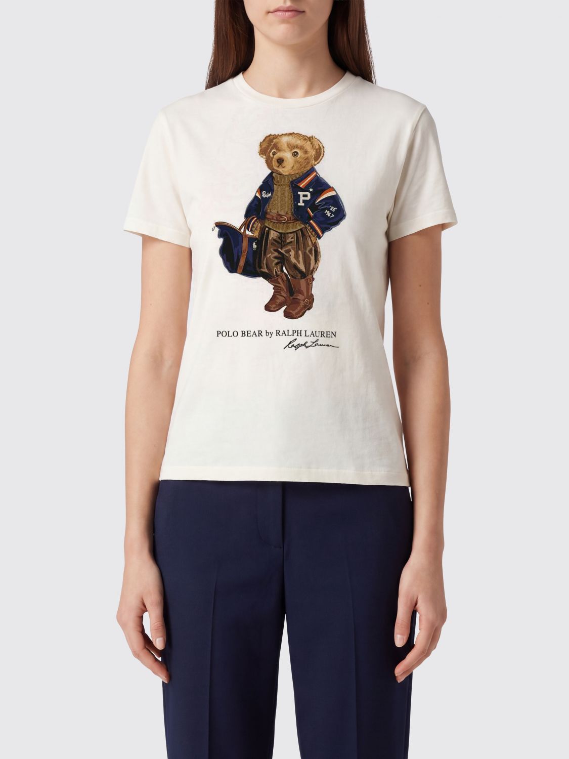 POLO RALPH LAUREN T-Shirt Woman color White